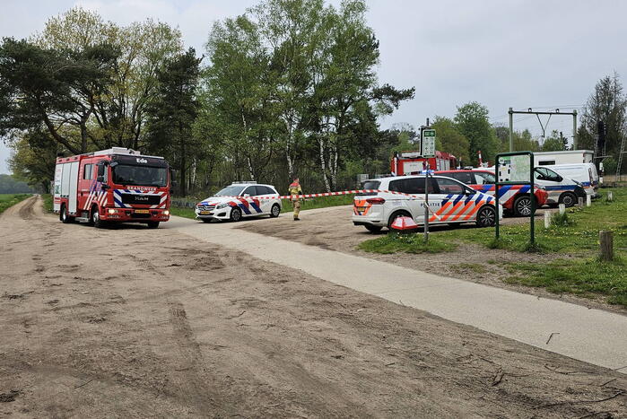 Persoon aangereden door trein