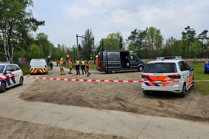 Persoon aangereden door trein