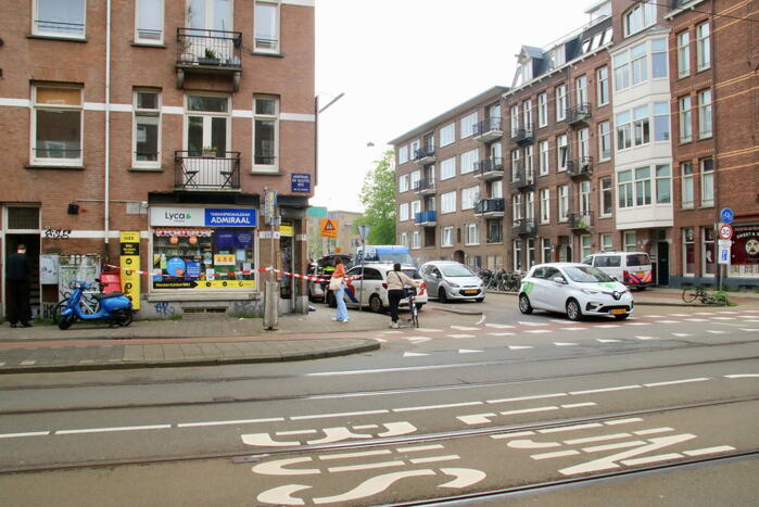 Twee verdachten slaan op de vlucht na overval tabakspeciaalzaak Admiraal