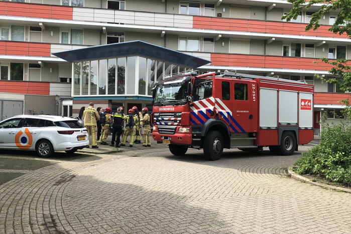 Brandweer doet onderzoek naar gaslekkage
