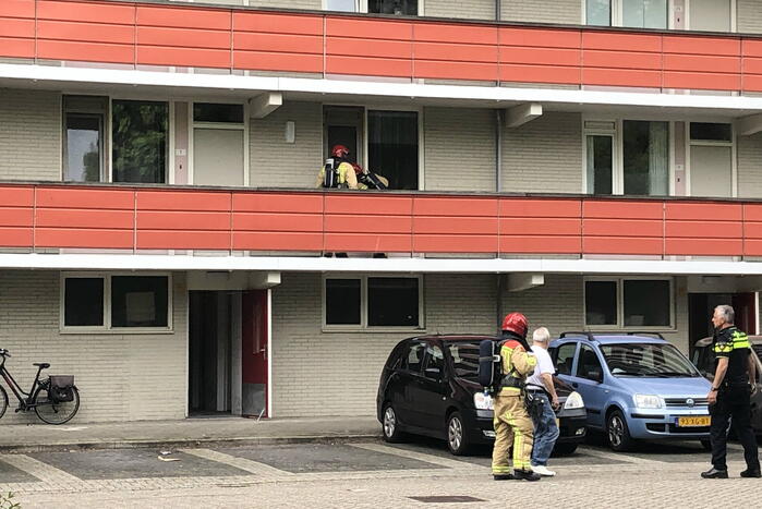 Brandweer doet onderzoek naar gaslekkage