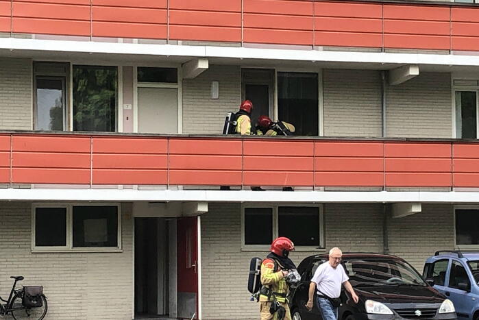 Brandweer doet onderzoek naar gaslekkage