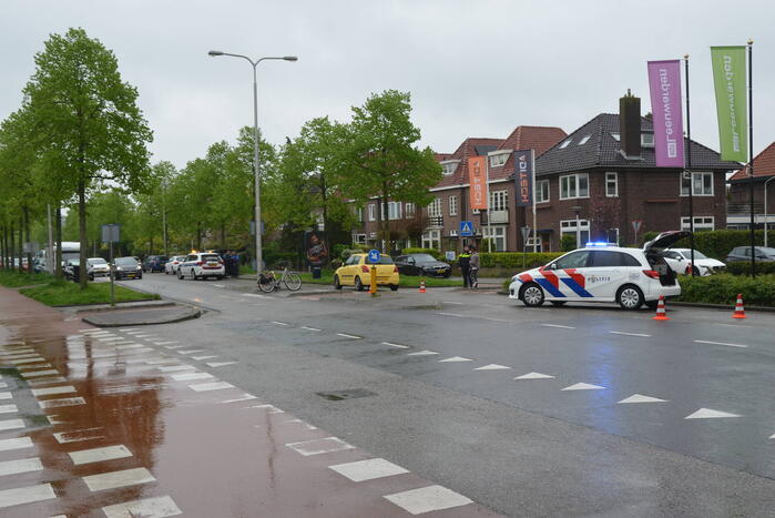 Fietser gewond bij aanrijding met auto