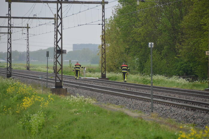 Treinverkeer gestremd door spoorongeval