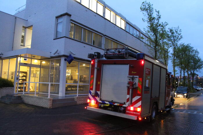 Politiebureau kampt met wateroverlast