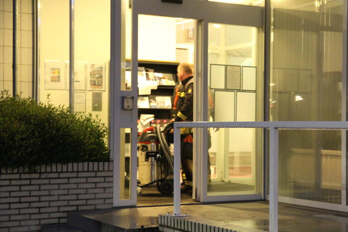 Politiebureau kampt met wateroverlast