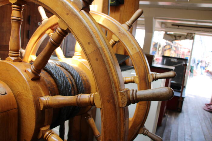 De Götheborg replica bezoekt Nederland