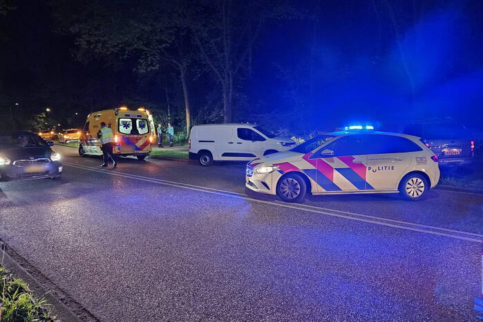 Gewonden bij aanrijding met scooter en fietser