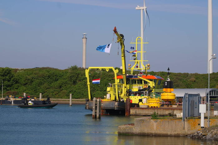 Open dag KNRM Neeltje Jans tijdens Nationale Reddingbootdag