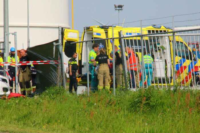 Motorrijder ernstig gewond na ongeval tijdens meeting