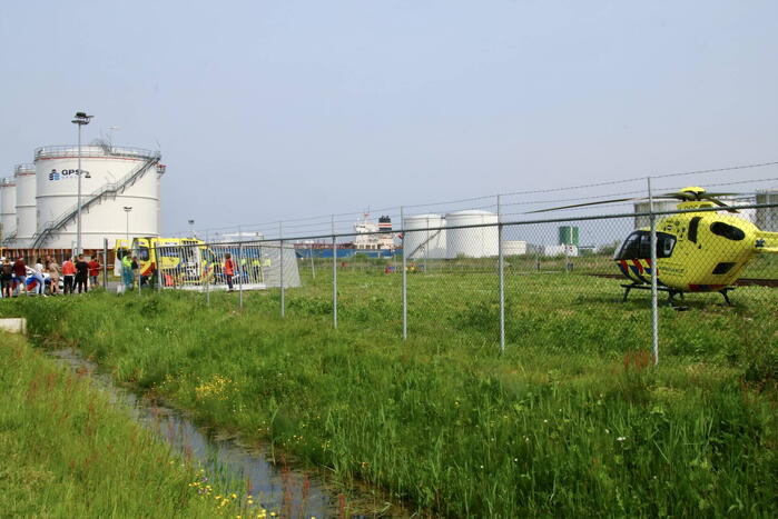 Motorrijder ernstig gewond na ongeval tijdens meeting
