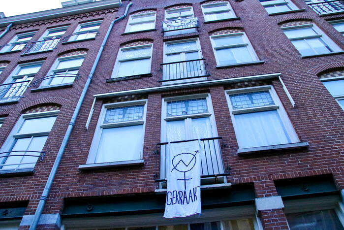 Anaracha Feminist Group Amsterdam kraken woning in centrum