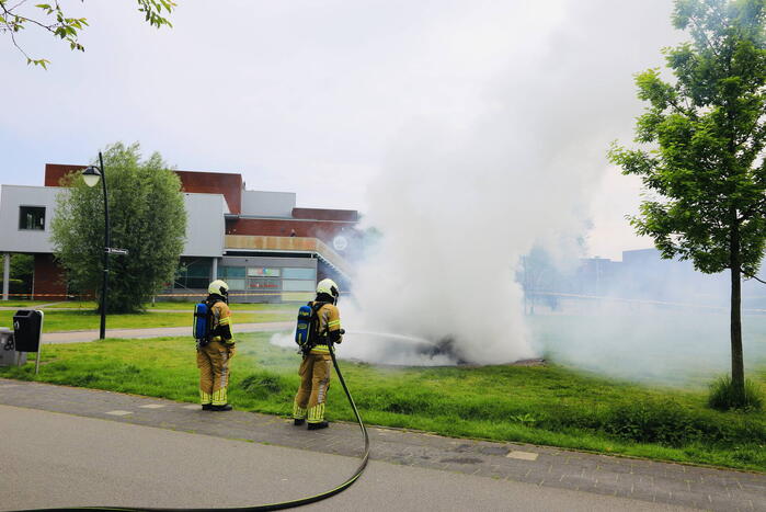 Vathorst zonder stroom door brand in transformaterhuis