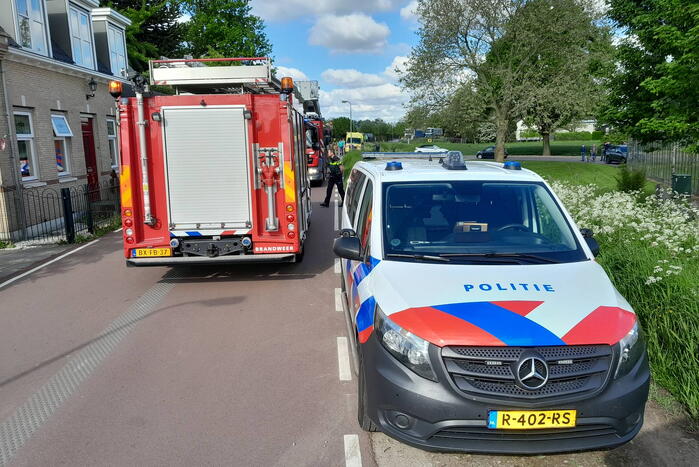 Brand in vrijstaande woning snel onder controle