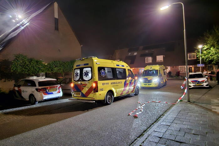 Brand op zolder van woning