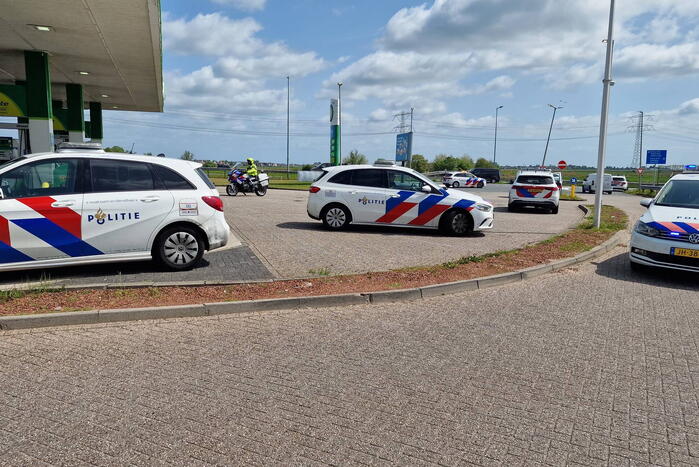 Politie doet onderzoek naar schietpartij BP-tankstation