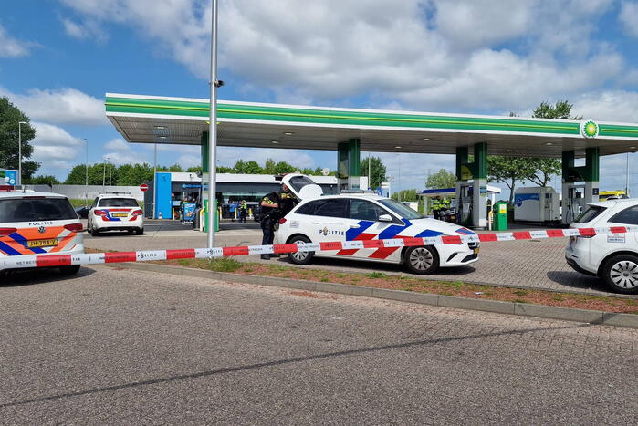 Politie doet onderzoek naar schietpartij BP-tankstation