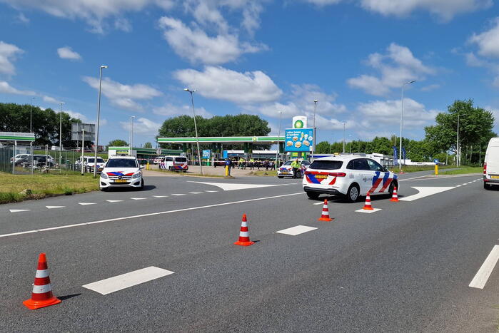 Politie doet onderzoek naar schietpartij BP-tankstation