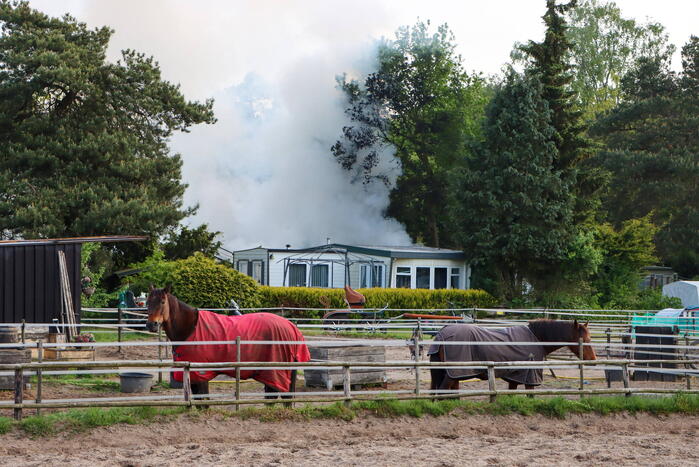 Aanhouding na hevige brand in drie glampingtenten