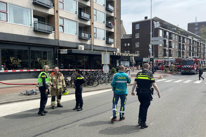 Versnijdingspand en meerdere vuurwapens aangetroffen na brand
