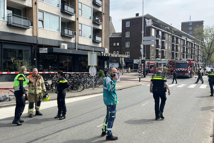 Versnijdingspand en meerdere vuurwapens aangetroffen na brand