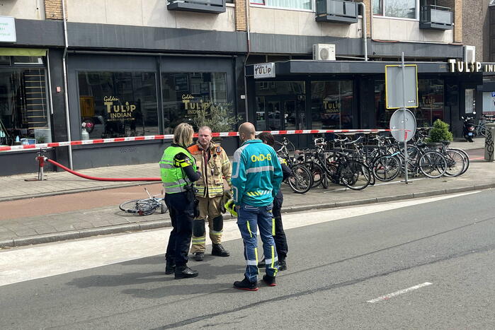 Versnijdingspand en meerdere vuurwapens aangetroffen na brand
