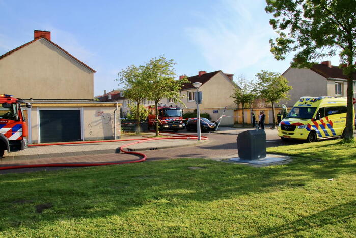 Brand na mogelijke explosie