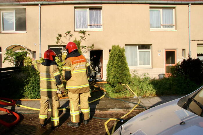 Brand na mogelijke explosie