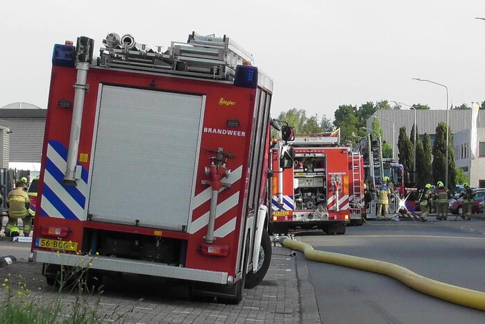 Zeer grote brand bij orthopedisch bedrijf