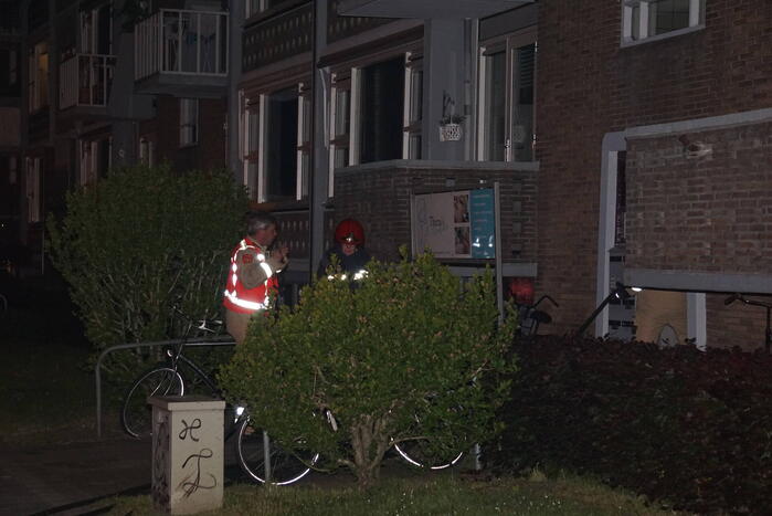 Brand in flatgebouw