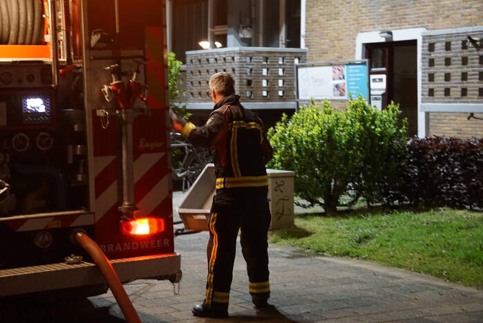 Brand in flatgebouw