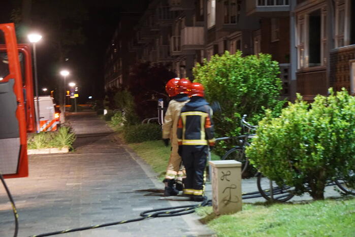 Brand in flatgebouw