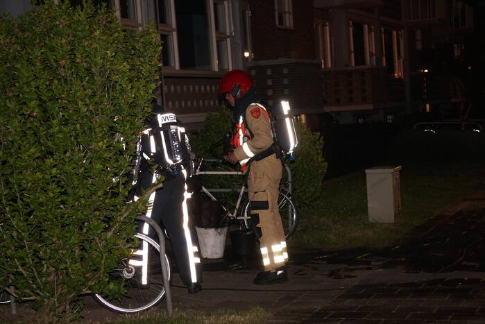 Brand in flatgebouw