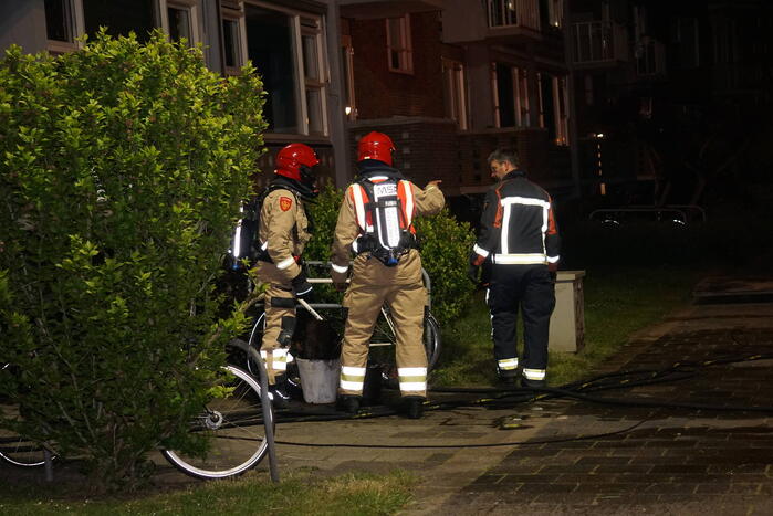 Brand in flatgebouw