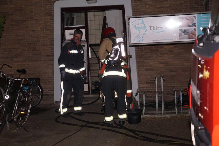 Brand in flatgebouw
