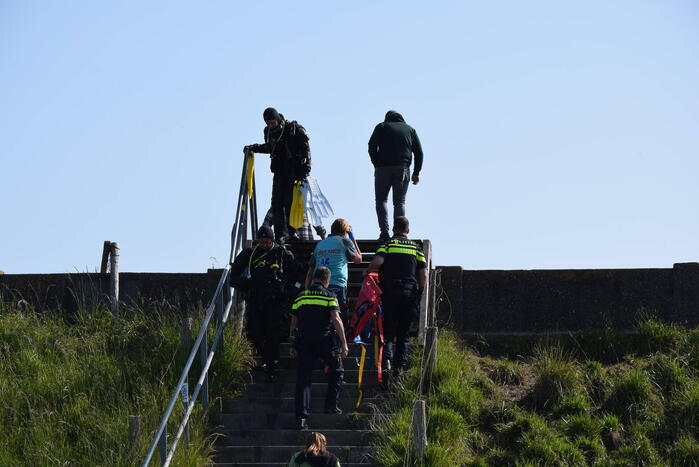 Duiker gewond bij waterongeval