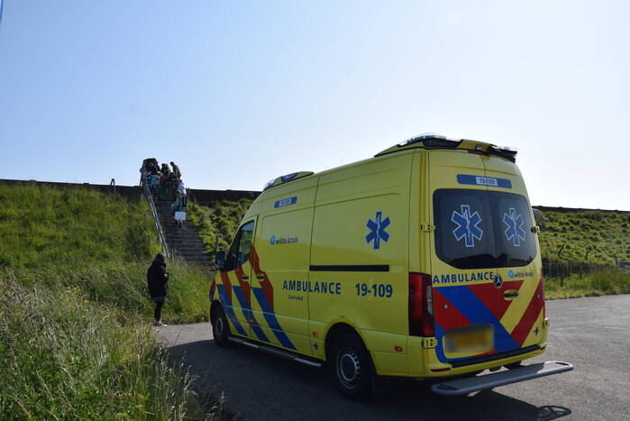 Duiker gewond bij waterongeval