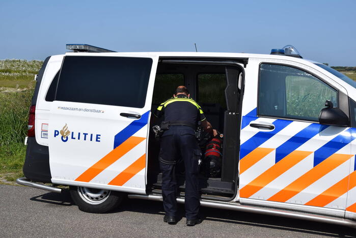 Duiker gewond bij waterongeval