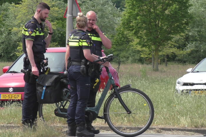 Fietser gewond bij botsing