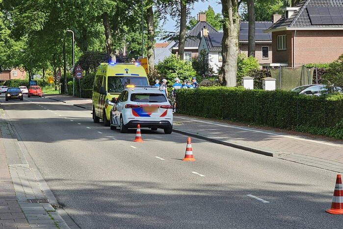 Wielrenner gewond na val