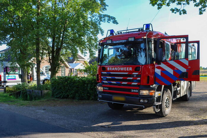Gaslekkage in woning zorgt voor inzet brandweer