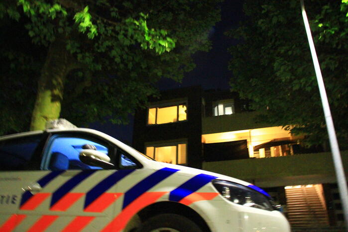 Aanhouding na inval in woning