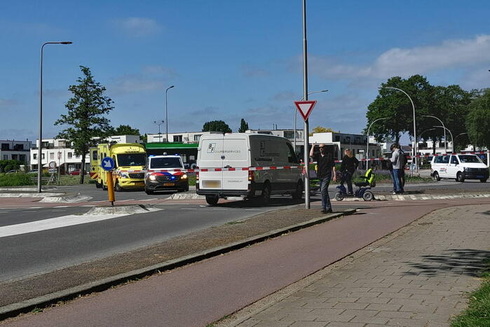 Overstekende fietser loopt letsel op