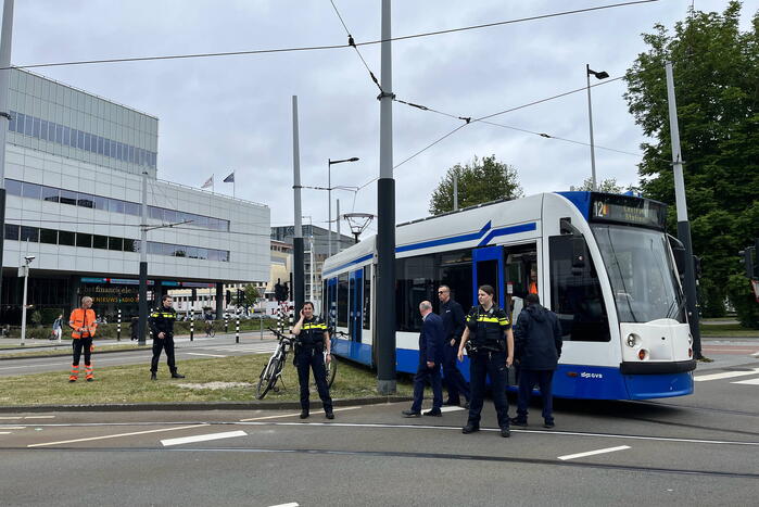 Tramverkeer ontregeld na ongeval