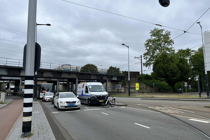 Tramverkeer ontregeld na ongeval