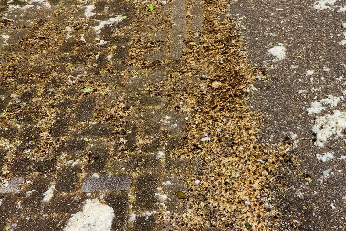 Brand op parkeerplaats