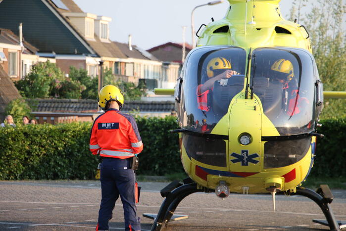 Treinverkeer gestremd wegens medische noodsituatie, traumahelikopter ingezet