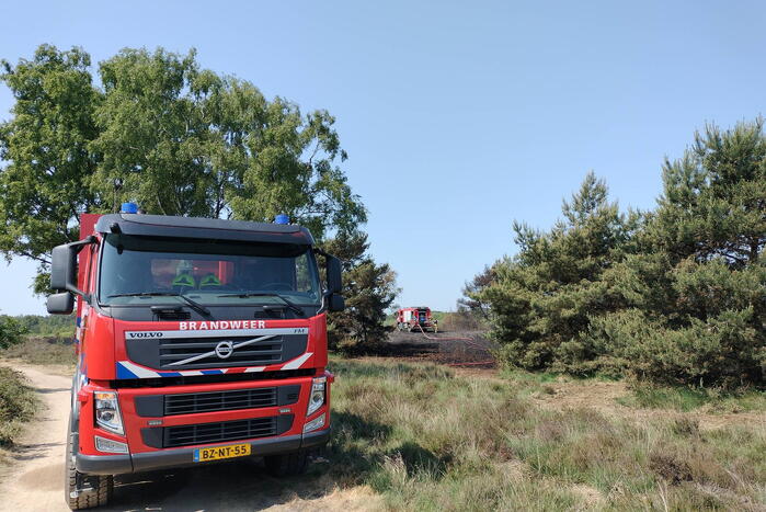 Opnieuw brand in natuurgebied