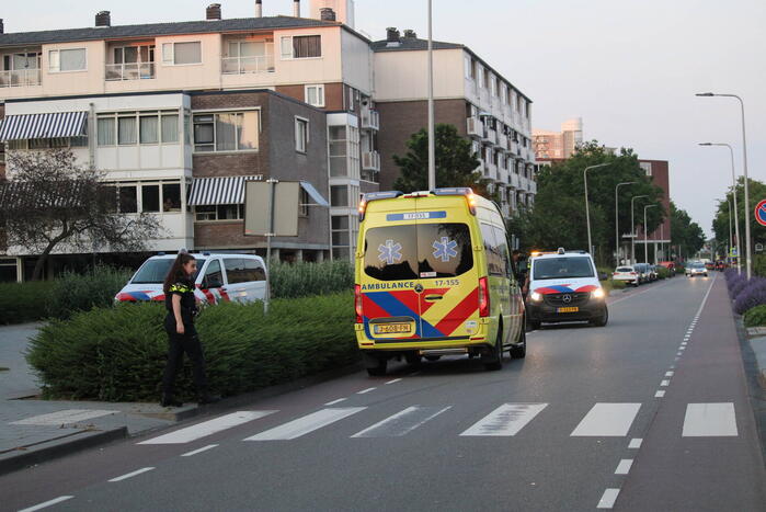 Motorrijder gewond bij botsing met auto