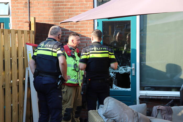 Twee konijnen gered door brandweer bij brand